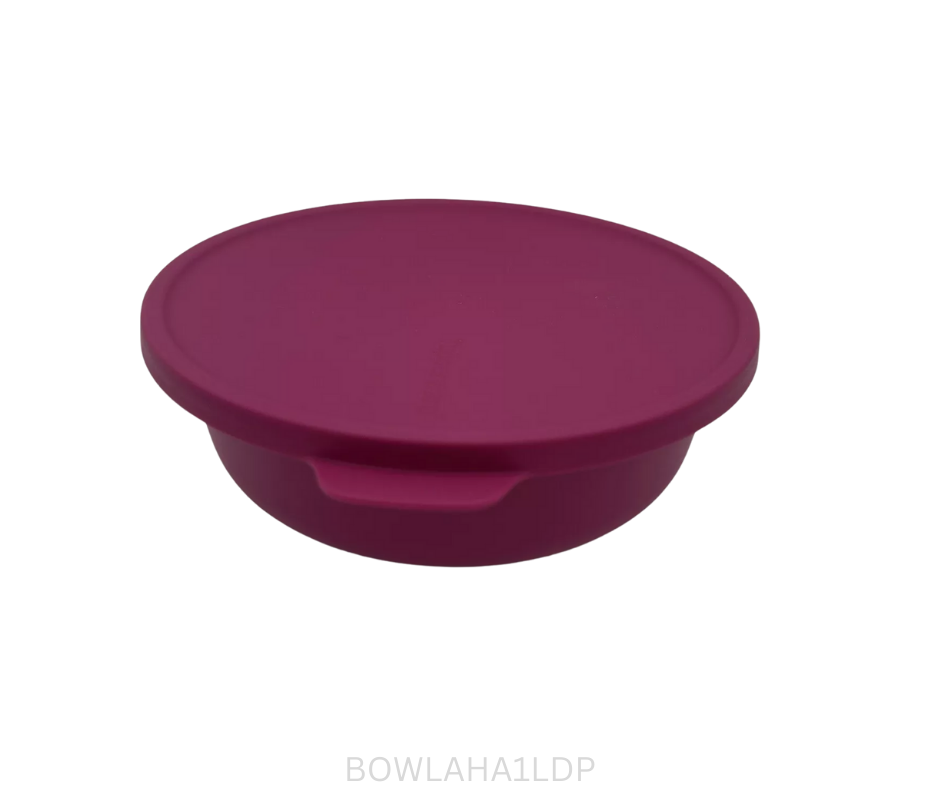 Tupperware Aloha Bowl 1 Litre - Dark Pink