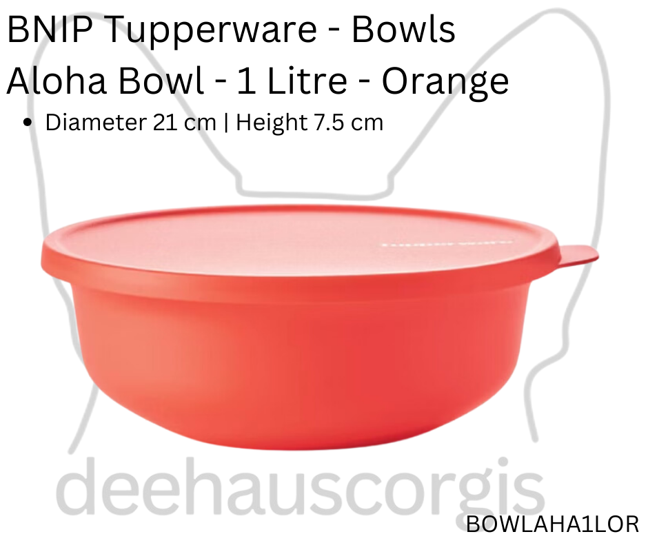 Aloha Bowl 1 Litre - Orange