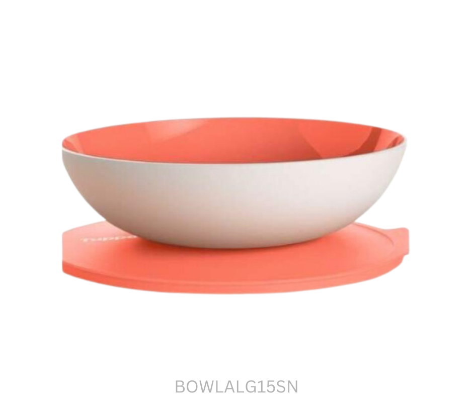 Tupperware Allegra Bowl 1.5 Litre - Salmon