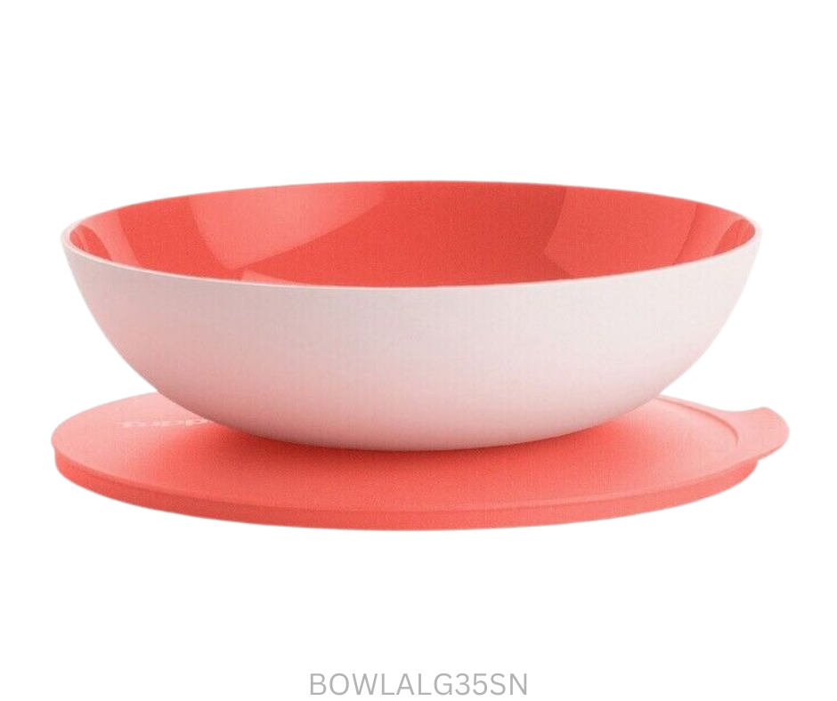 Tupperware Allegra Bowl 3.5 Litre - Salmon