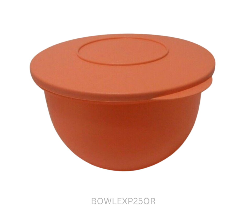 Tupperware Expressions Bowl 2.5 Litre - Orange