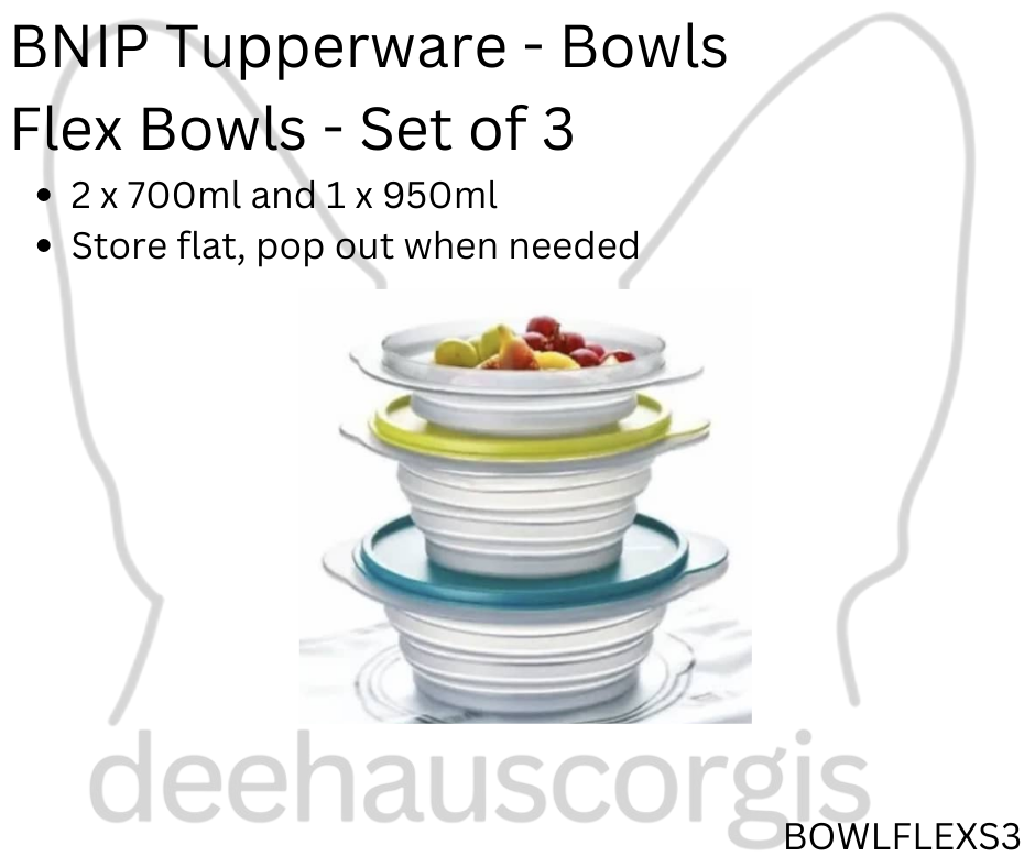 Flex Bowls - Set of 3