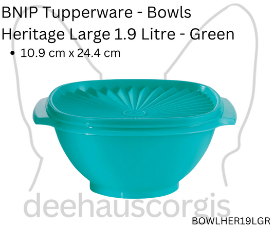 Bowl - Heritage Large 1.9 Litre - Green