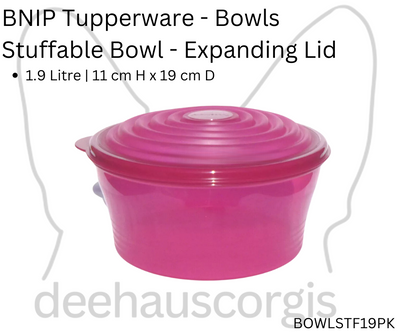 Stuffable Bowl 1.9 Litre - Pink