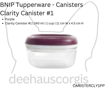 Clarity Canister #1 - Purple