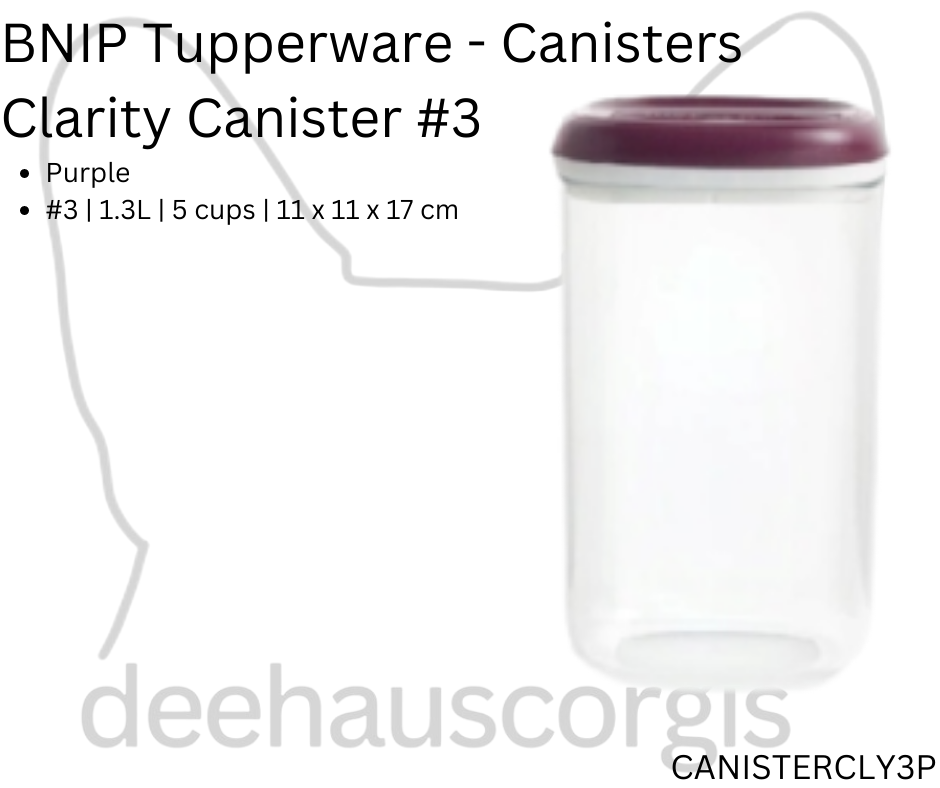 Clarity Canister #3 - Purple