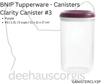 Clarity Canister #3 - Purple