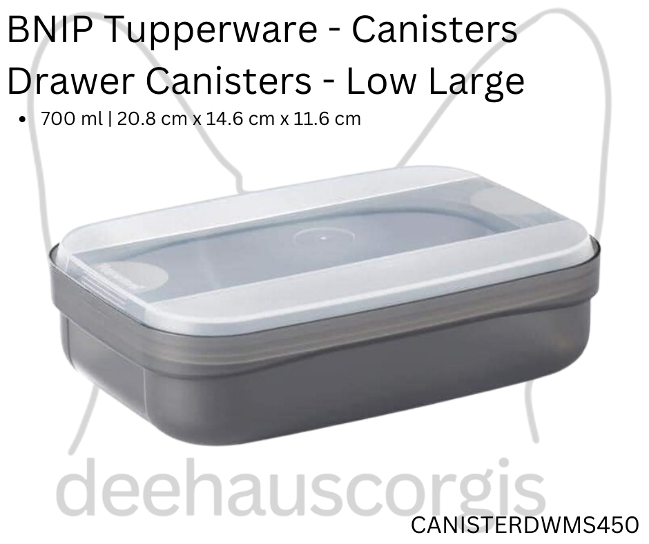 Drawer Canister - Low Large - 700 ml