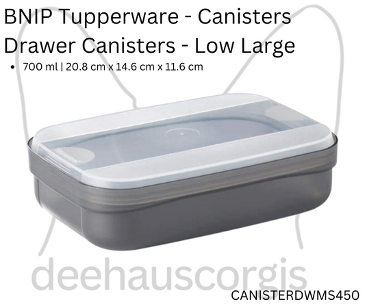 Drawer Canister - Low Large - 700 ml