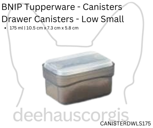 Drawer Canister - Low Small - 175 ml