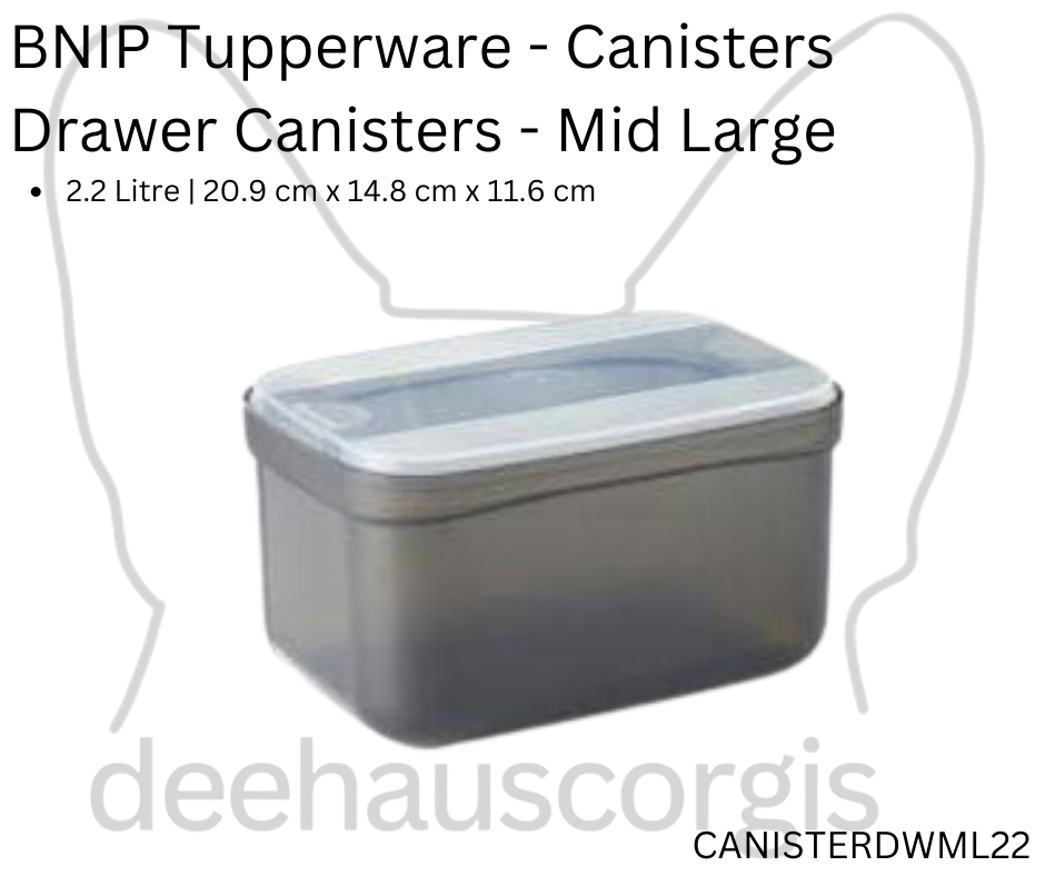 Drawer Canister - Mid Large - 2.2 Litre