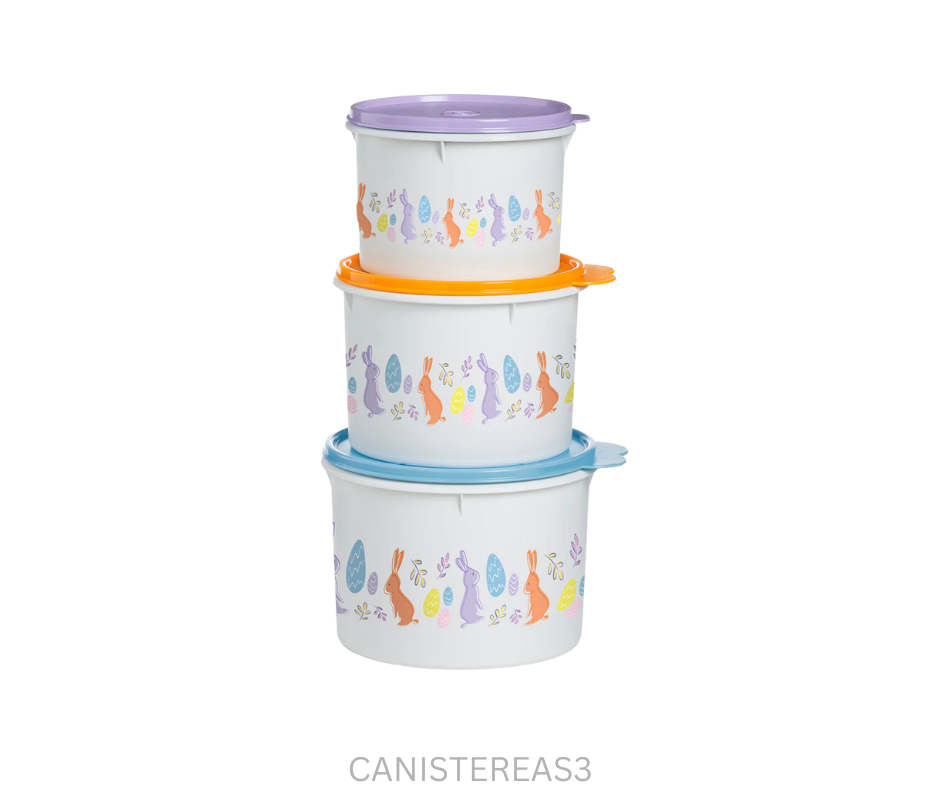 Tupperware Canister - Easter - Set of 3