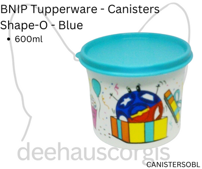 Canister - ShapeO - Blue