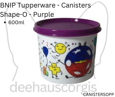 Canister - ShapeO - Purple