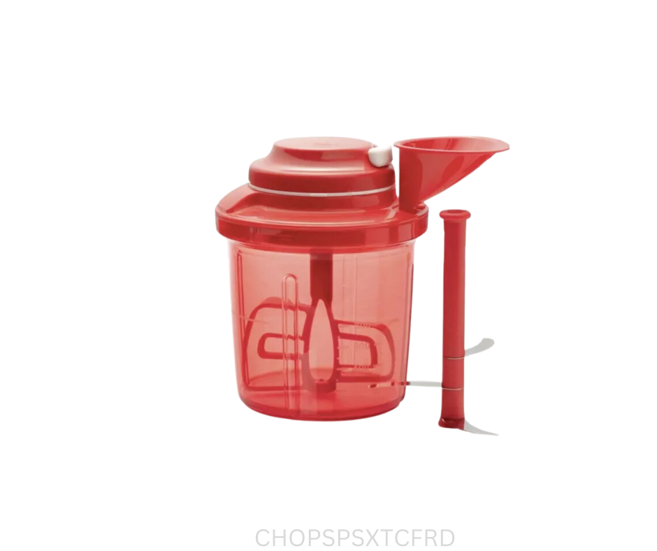 Tupperware Chopper - Extra Chef - Red