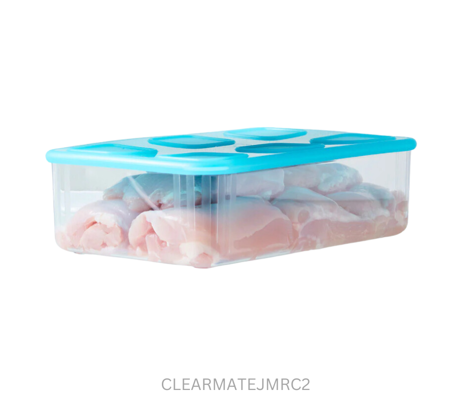 Tupperware Clear Mates Jumbo Rectangle 2