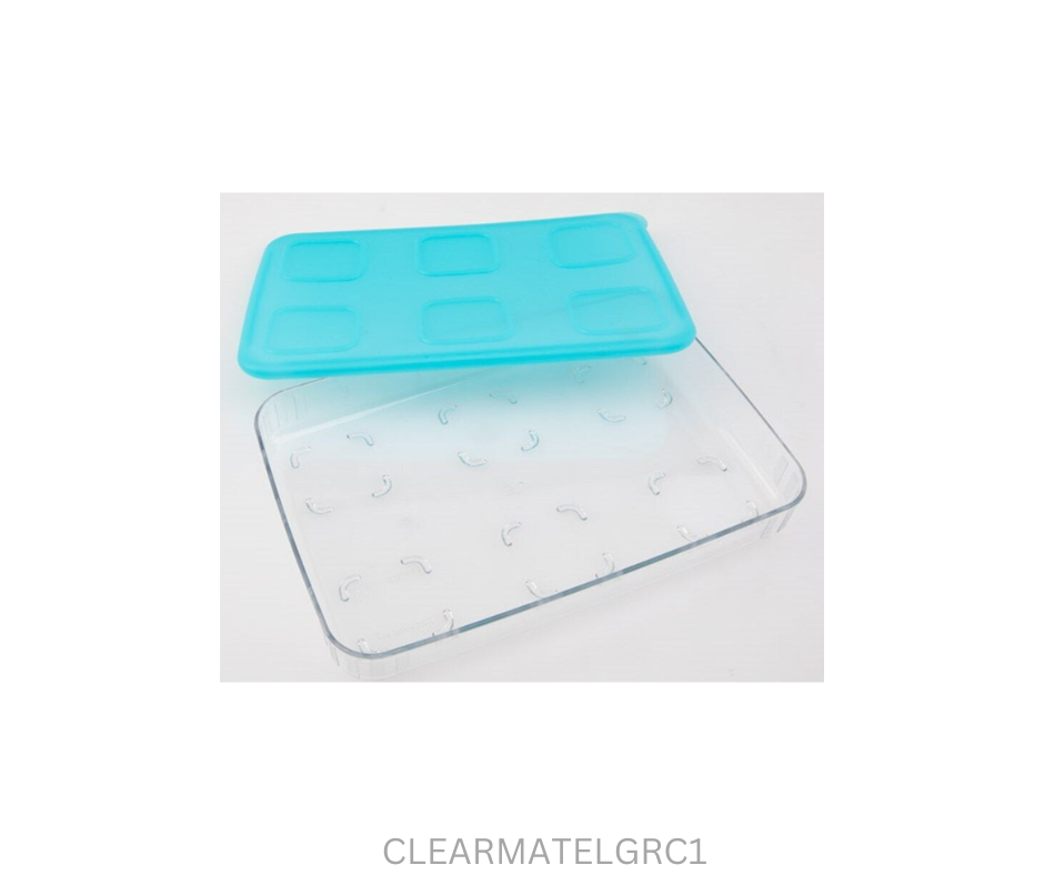 Tupperware Clear Mates Large Rectangle 1
