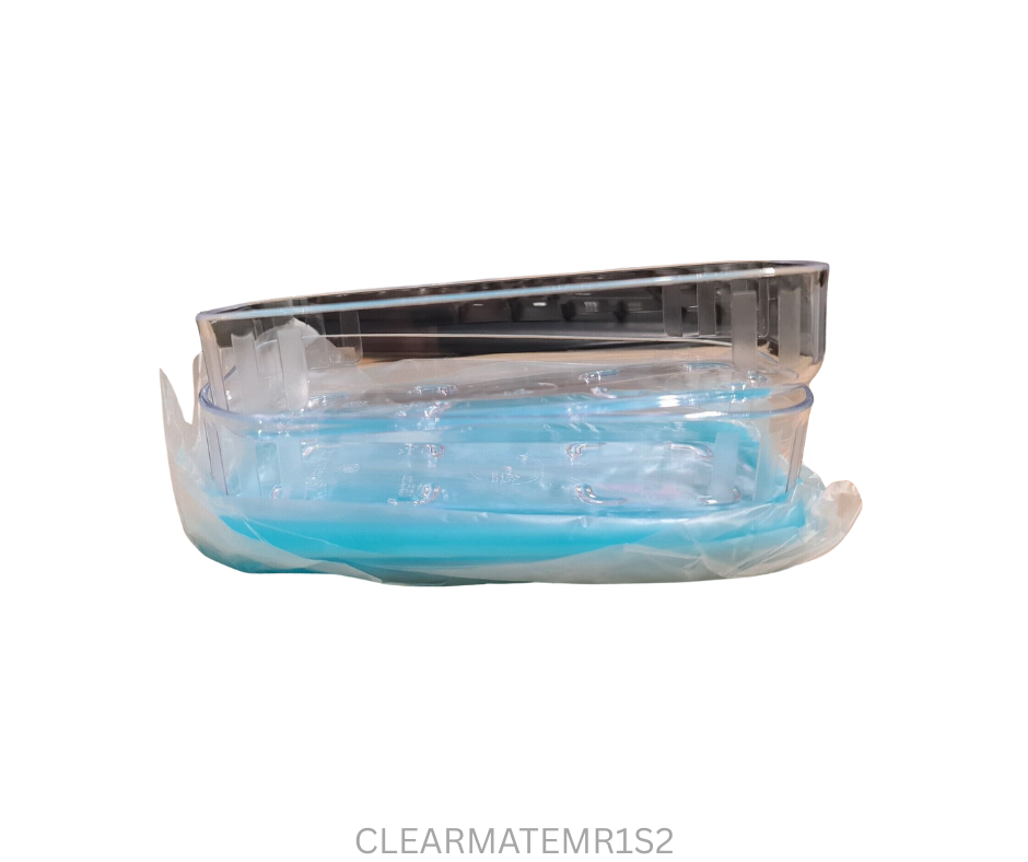 Tupperware Clear Mates Mini Rectangle 1 - Set of 2