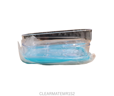 Tupperware Clear Mates Mini Rectangle 1 - Set of 2