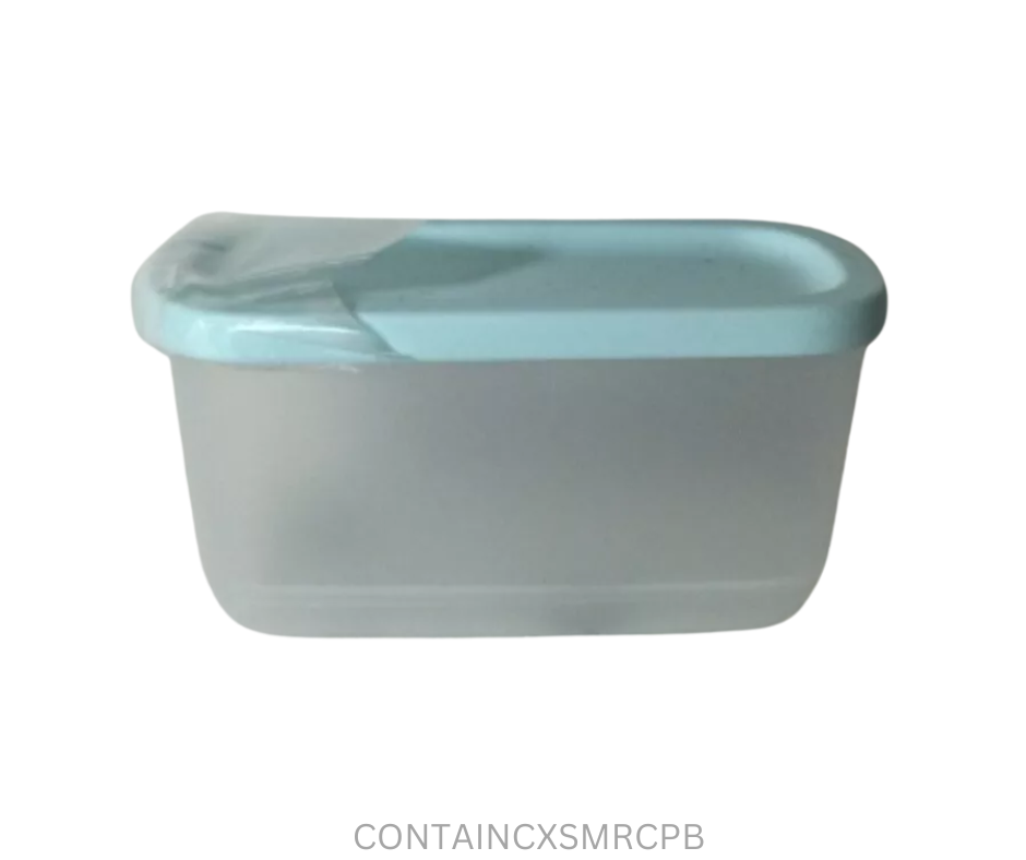 Tupperware Container - Cubix Small Rectangle - Pale Blue