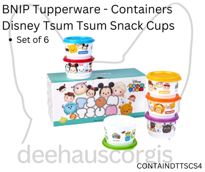 Disney - Tsum Tsum Snack Cups - Set of 6