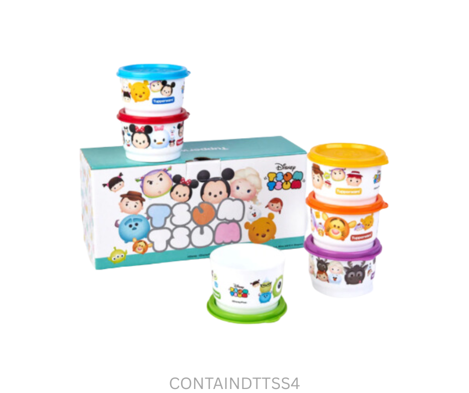 Tupperware Disney - Tsum Tsum Snack Cups - Set of 6
