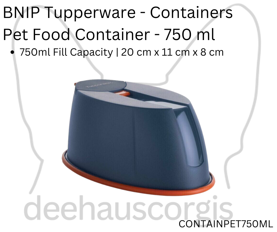 Pet Food Container - 750 ml