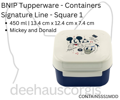 Signature Line - Square 1 - Mickey and Donald