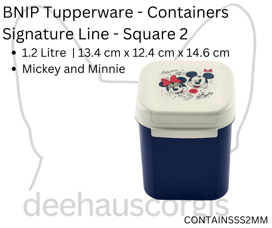 Signature Line - Square 2 - Mickey and Minnie