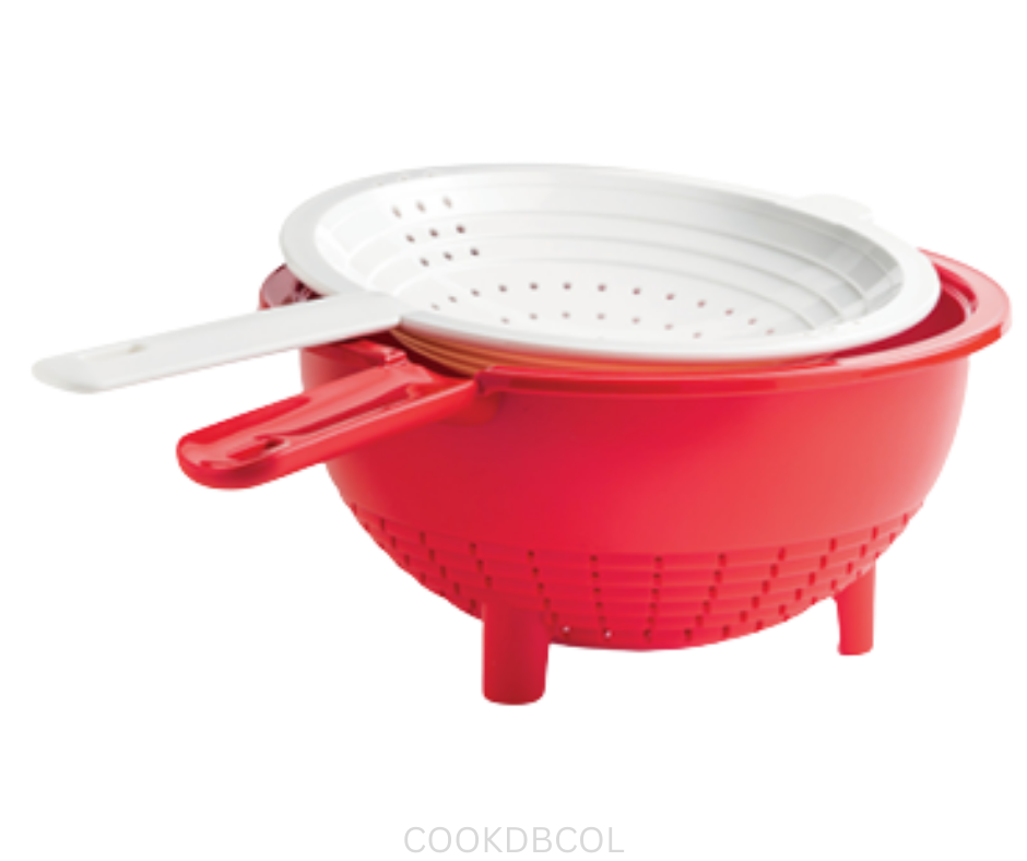 Tupperware Double Colander