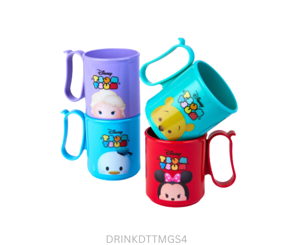Tupperware Disney - Tsum Tsum Mugs - Set of 4