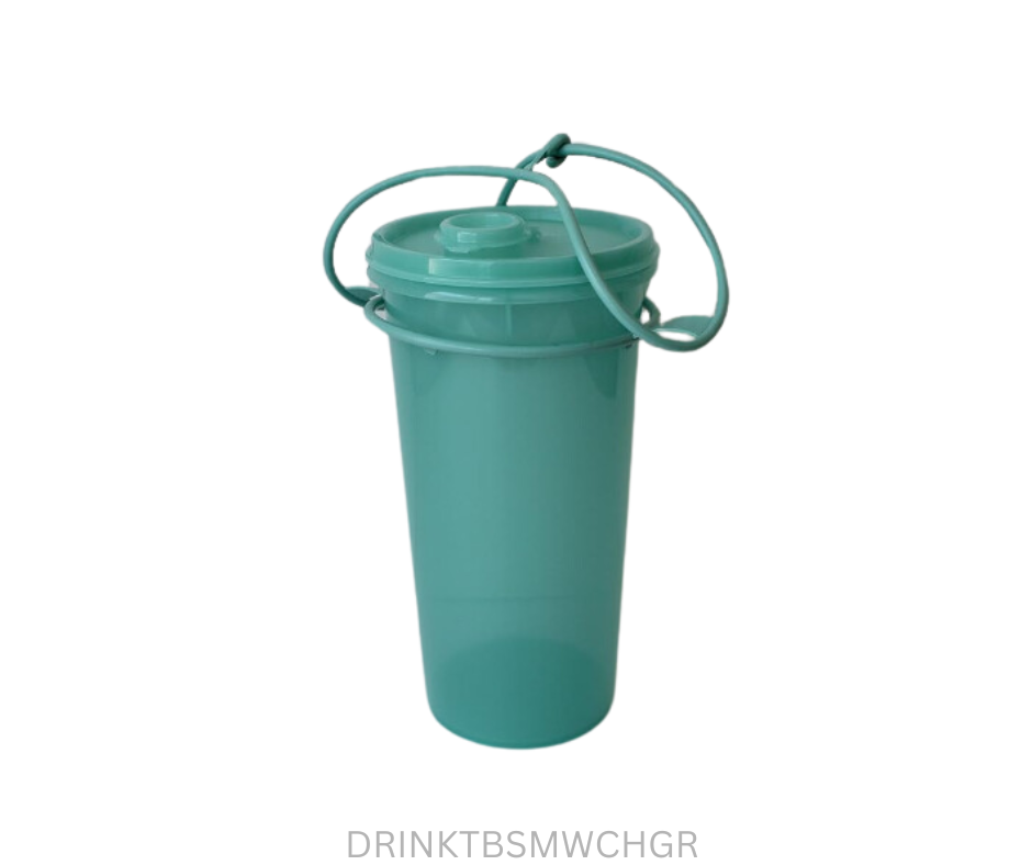 Tupperware Tumbler - Super Mega with Carry Handle - Green