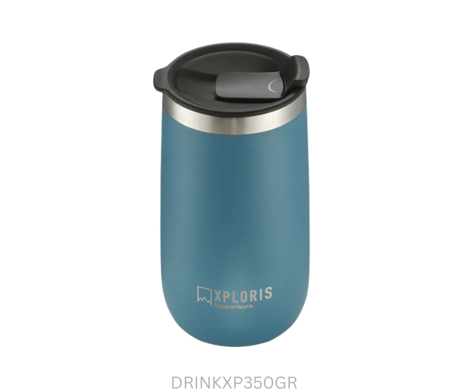 Tupperware Xploris Insulated Tumbler - 350ml - Green