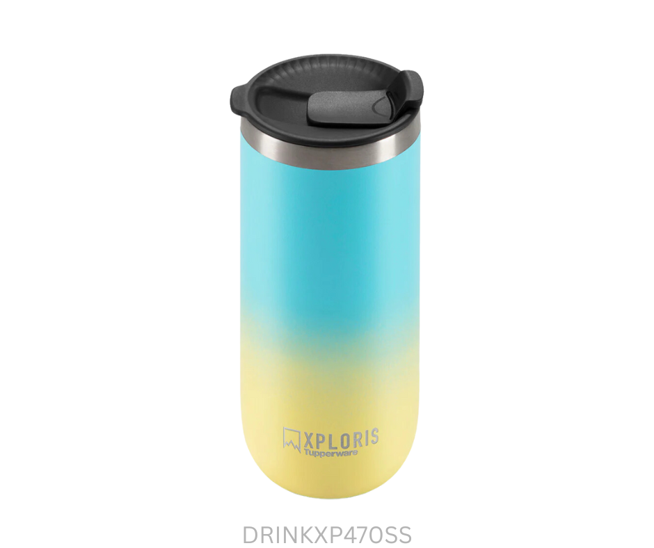 Tupperware Xploris Insulated Tumbler - 470ml - Sea Shore