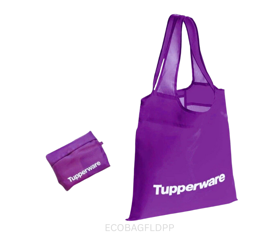 Tupperware Shopping Bag - Folding Purple