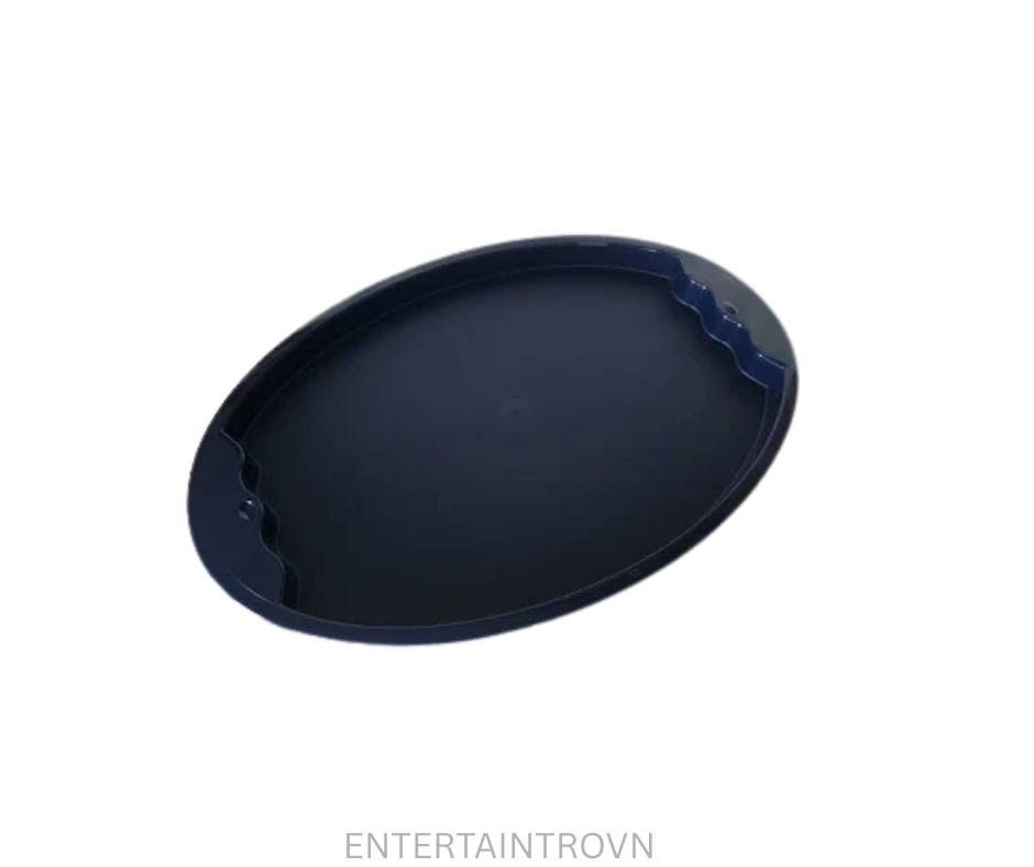 Tupperware Impressions Tray - Oval Navy