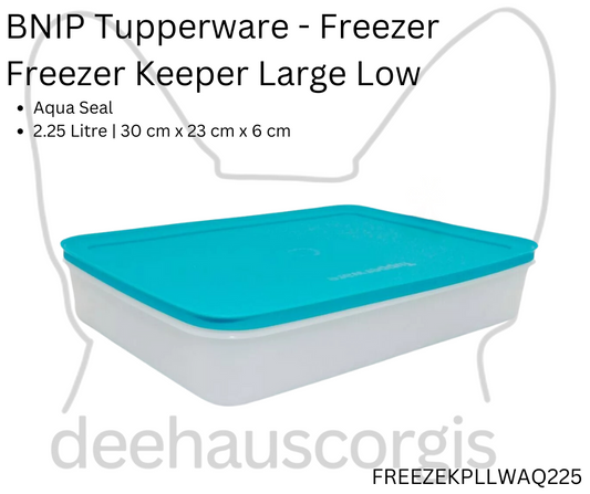 FreezerKeeper Large Low 2.25L - Aqua