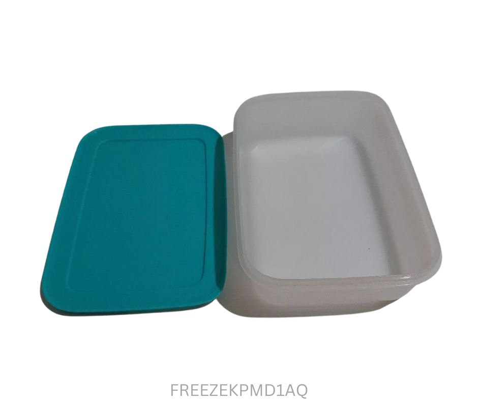 Tupperware Freezer Keeper - Medium 1 Litre Aqua