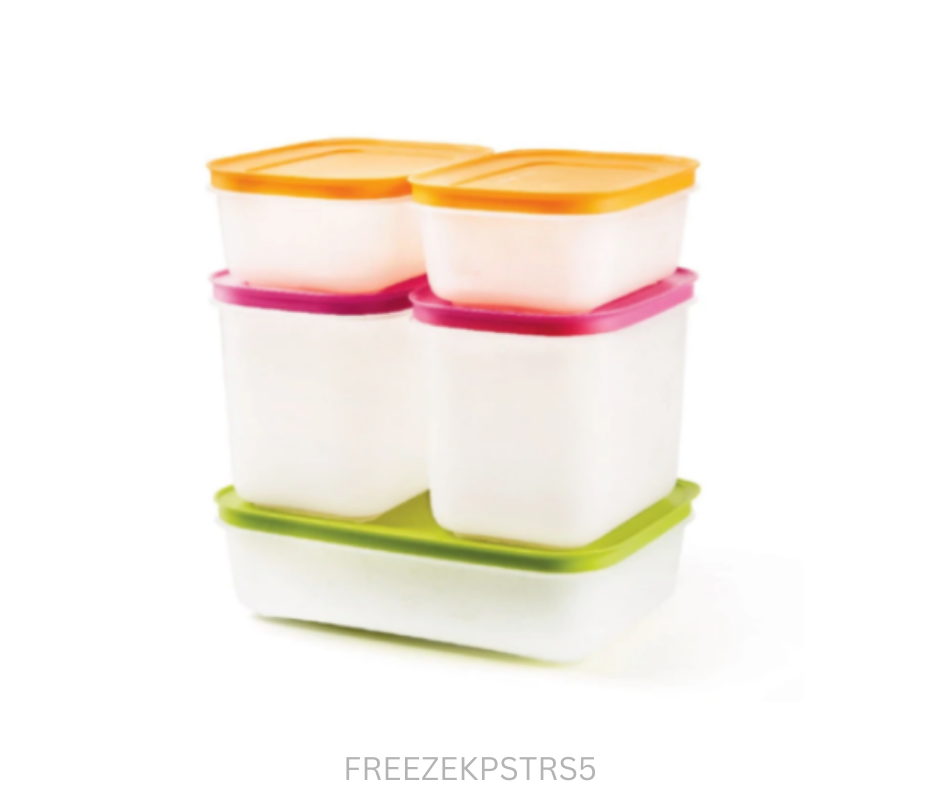 Tupperware Freezer Keeper Starter - Set of 5