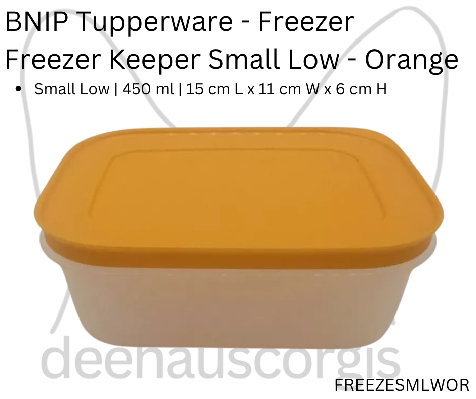 FreezerKeeper Small Low - Orange Seal