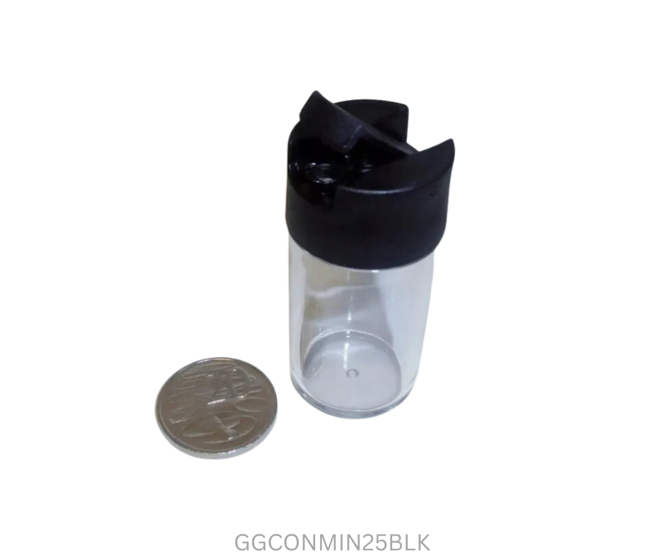 Tupperware Condiserve Mini - 25ml Black