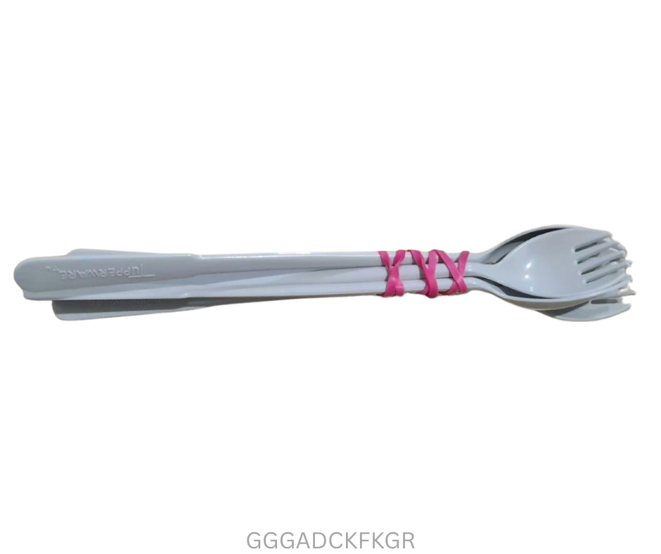 Tupperware Cocktail Fork - Grey