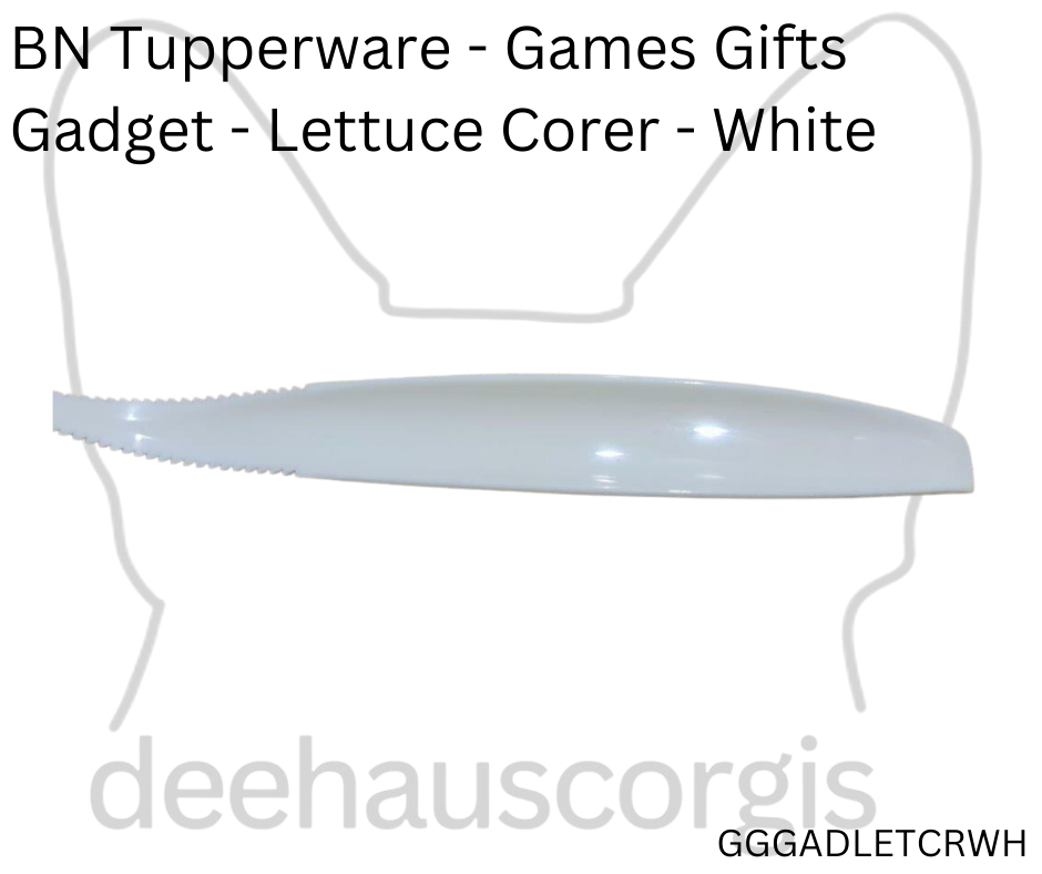 Tupperware Lettuce Corer - White