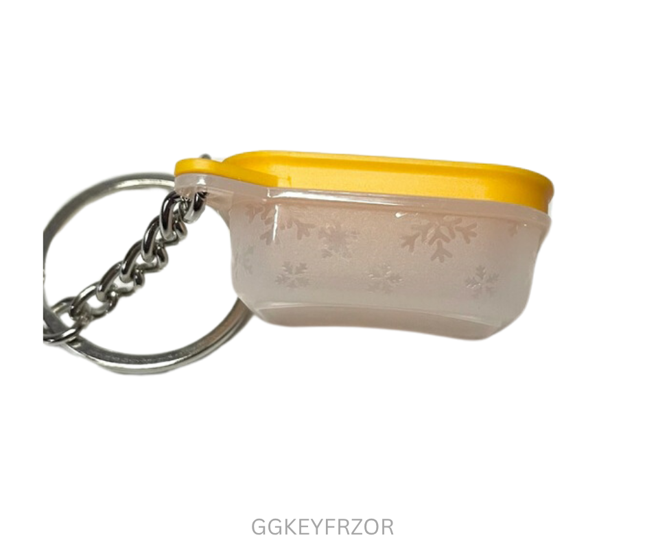 Tupperware Keyring - FreezerMate - Orange