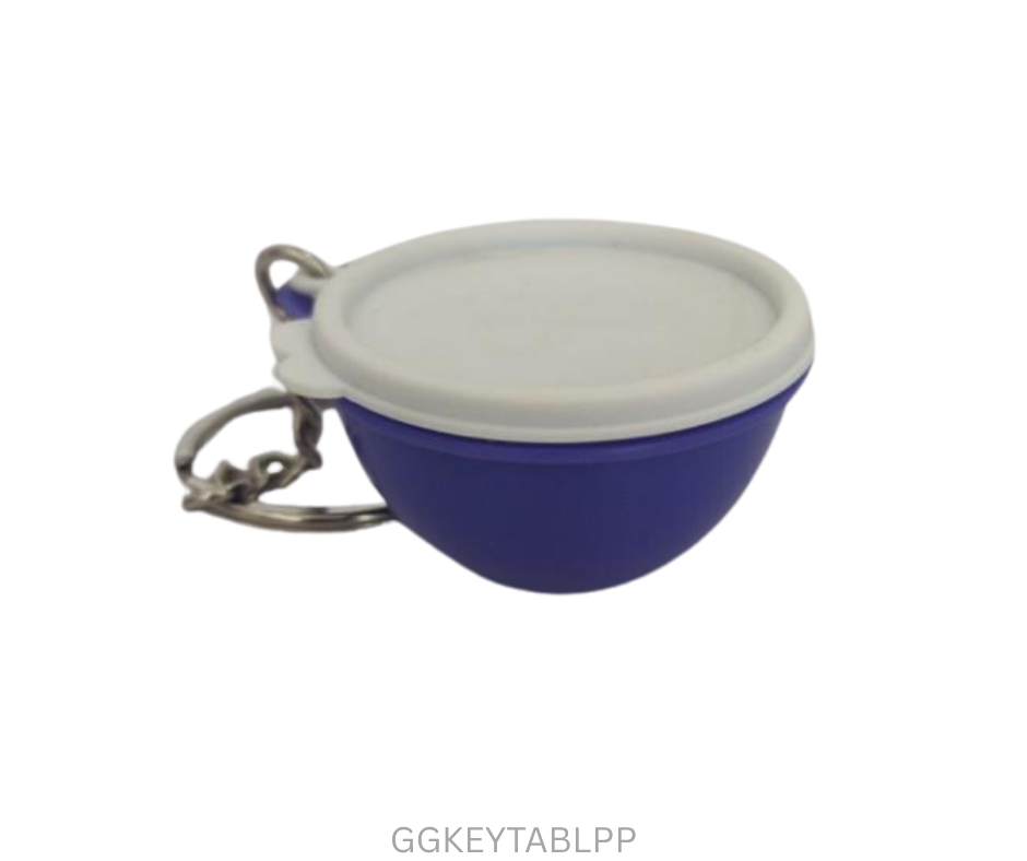 Tupperware Keyring - Thats a Bowl Junior - Purple