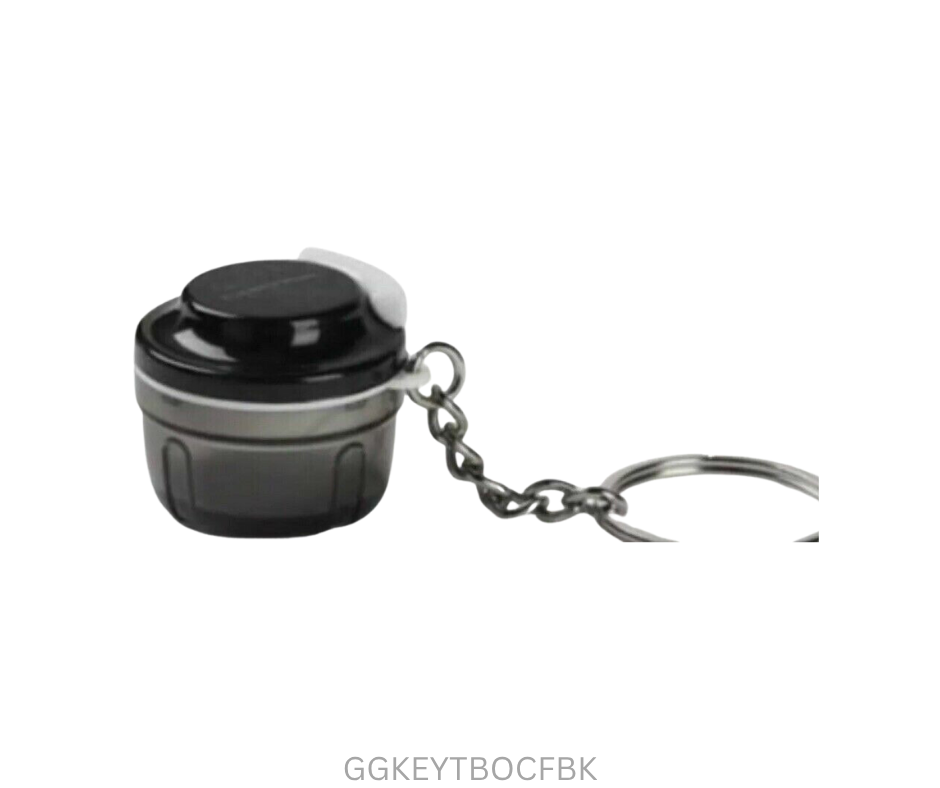 Tupperware Keyring - Turbo Chef - Black