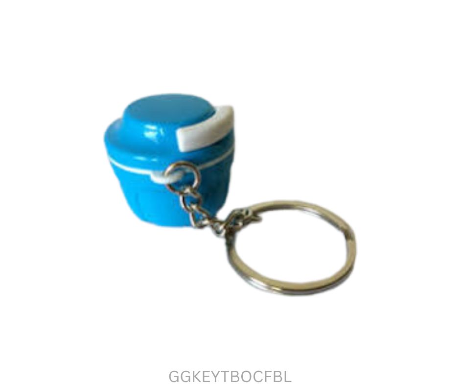 Tupperware Keyring - Turbo Chef - Blue
