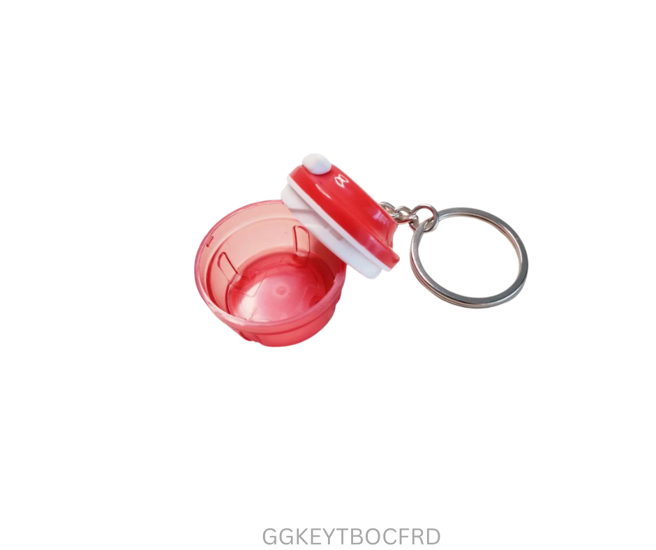 Tupperware Keyring - Turbo Chef - Red