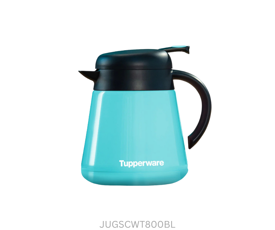 Tupperware Cool Warmie Thermal Jug 800ml - Blue