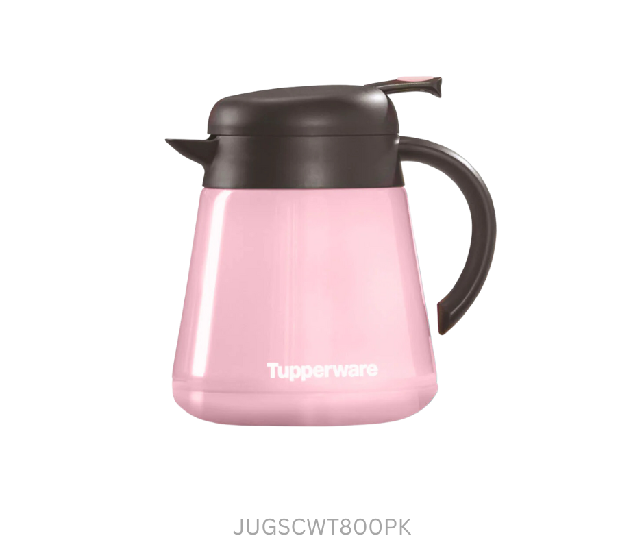 Tupperware Cool Warmie Thermal Jug 800ml - Pink